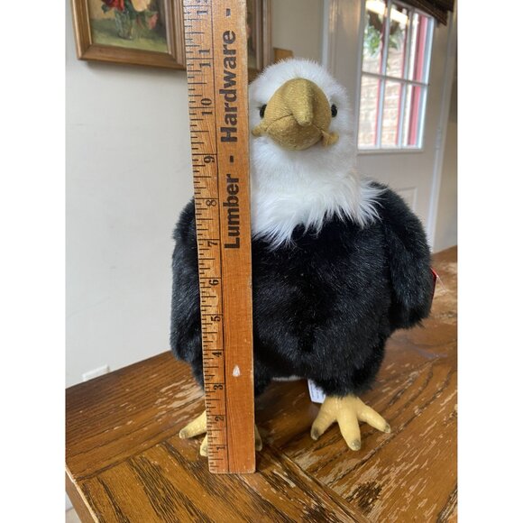 NEW Aurora Bald Eagle Plush Stuffed Animal Toy 12" - Picture 7 of 7